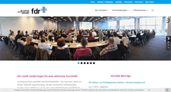 Desktop Screenshot of fdr-online.info